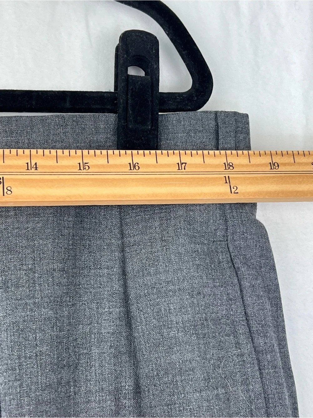 Polo Ralph Lauren Dalton Wool Pants Sz 38 Gray Pleated Trouser Business NWT